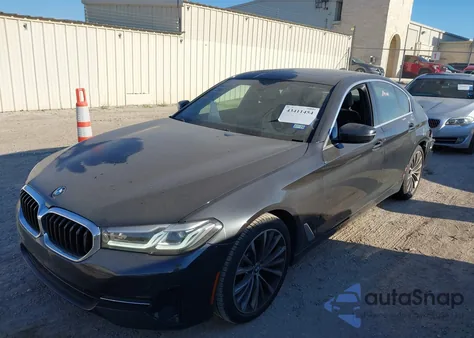 2021 BMW 530I из США, поврежденный, VIN WBA53BH03MWX01368